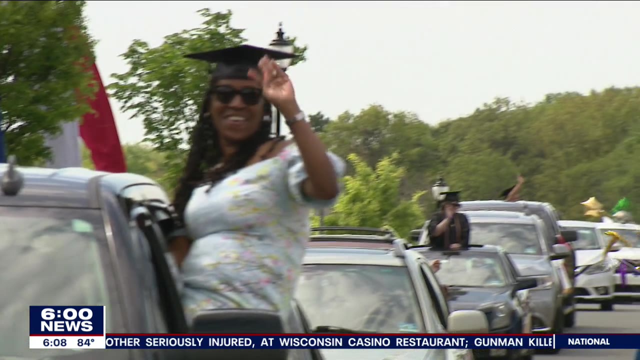 Camden County Community College hosts drive-thru graduation celebration